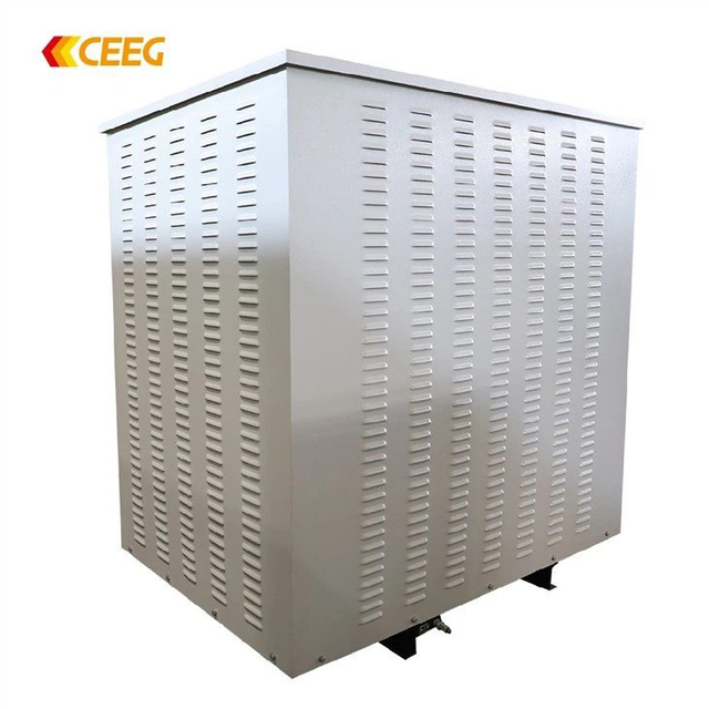 Low Voltage and Medium Voltage (LV/MV) Marine Transformer suitable for commercial and naval vessels.