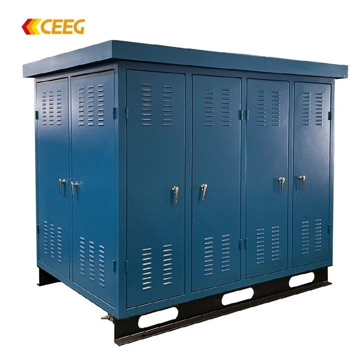 Heavy-duty Marine Isolation Transformer with IP23/IP44 protective enclosure for engine room installation.